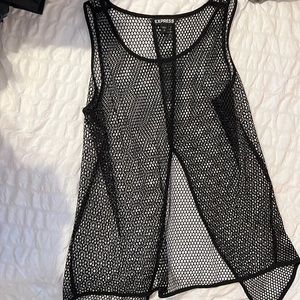 EXPRESS mesh cover up